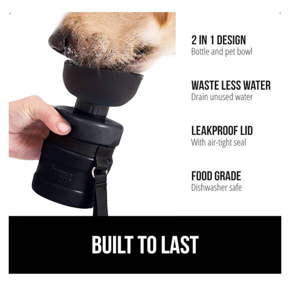 NWT Pet Water Bottle by Gorilla Grip 20 OZ - Picture 9 of 10